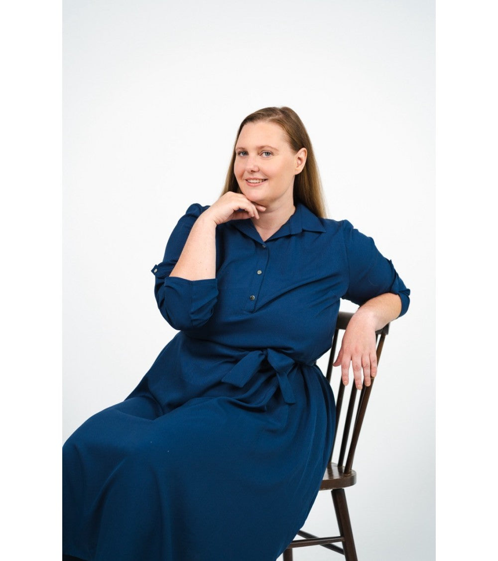 MĖLYNA SUKNELĖ ANNA