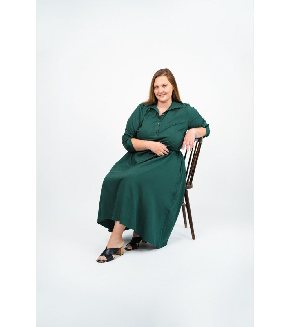 ŽALIA SUKNELĖ ANNA