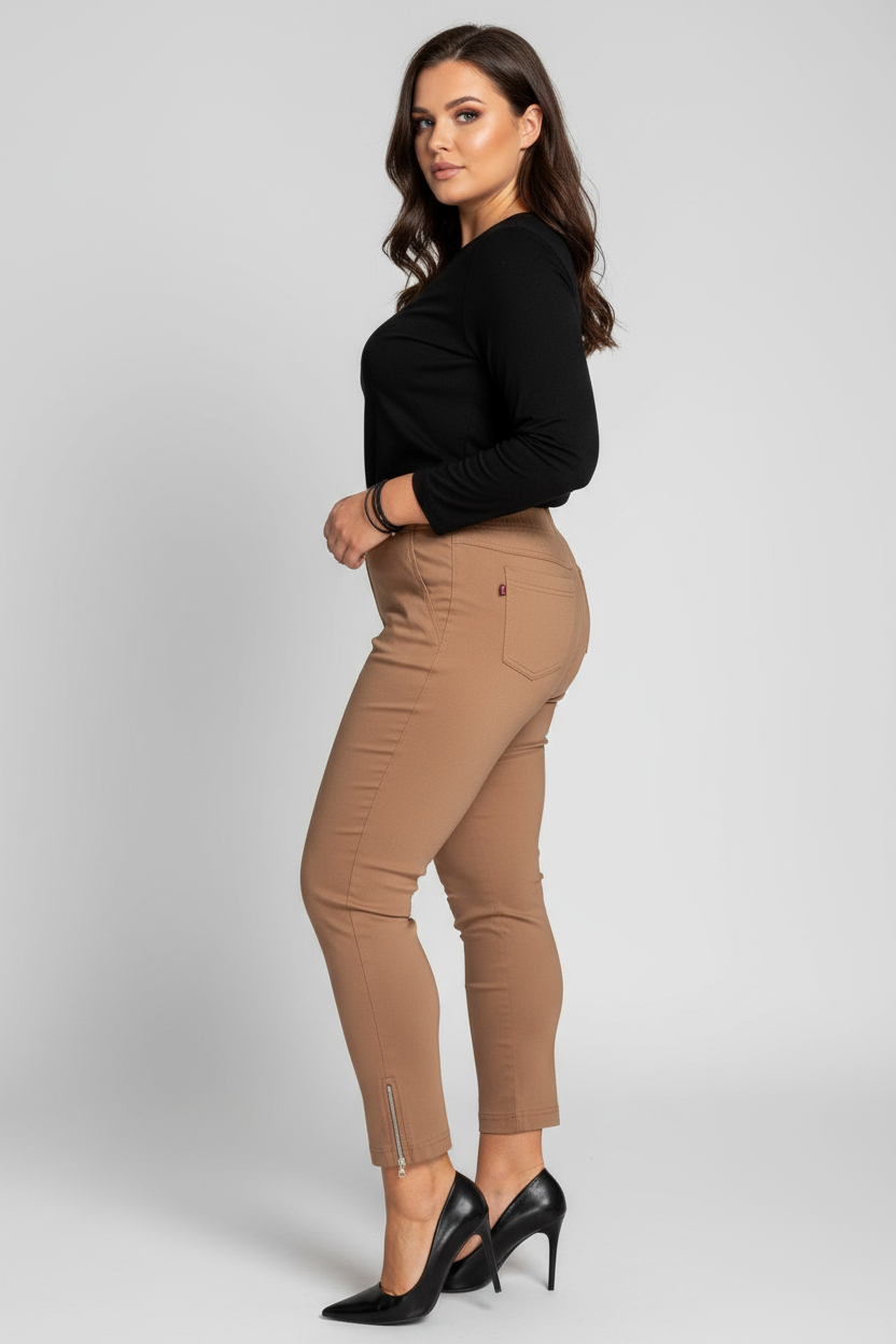 Zipper kelnės Moka