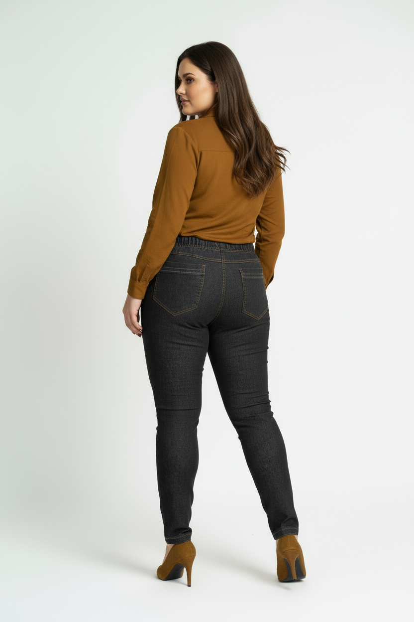 Džinsai Slim fit (Graffitti)