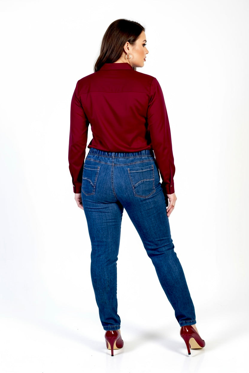 Džinsai Slim fit (mėlyni)