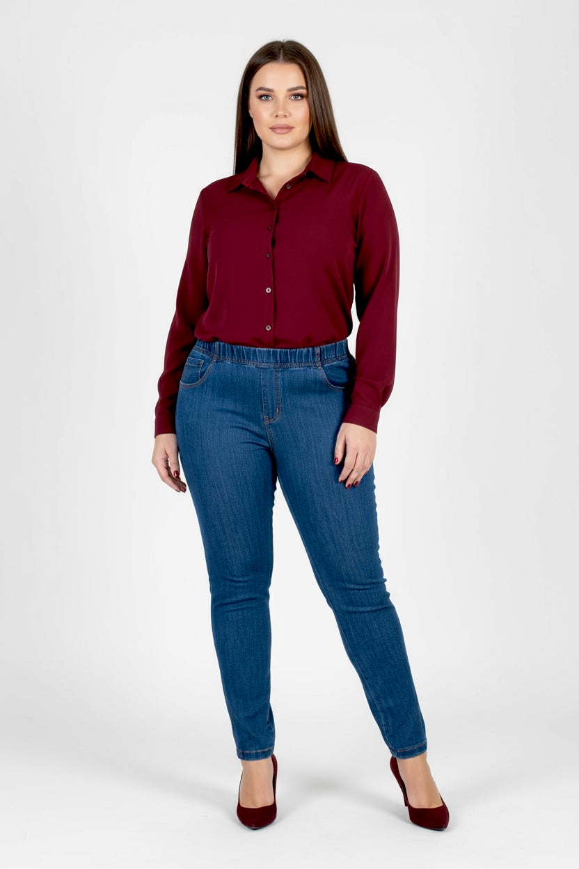 Džinsai Slim fit (mėlyni)