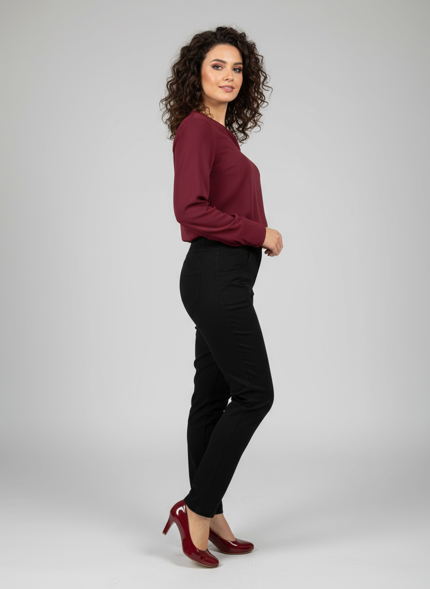 Džinsai Slim fit (juodi)