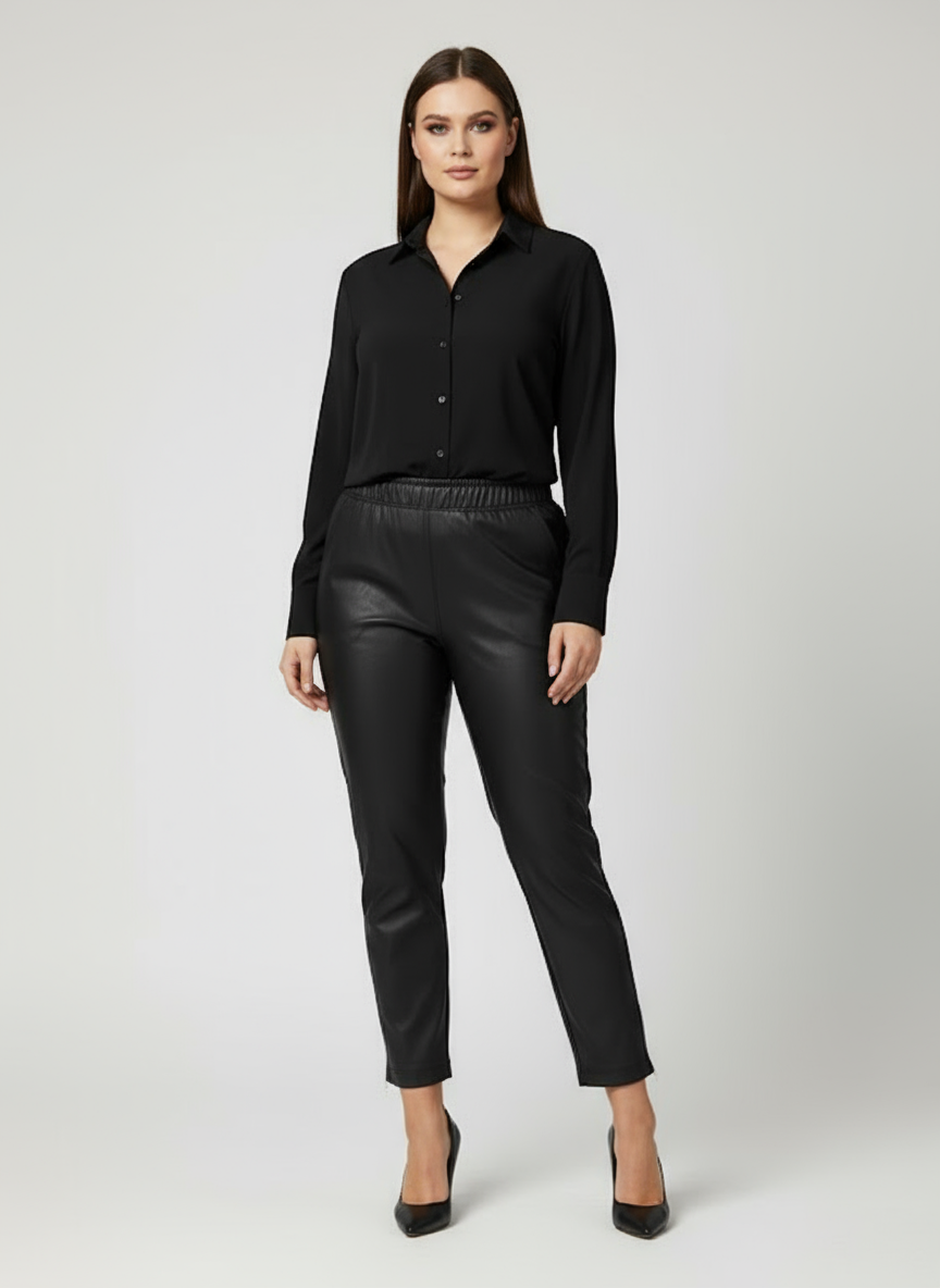 ECO ODOS KELNĖS (Juodos) ZIPPER
