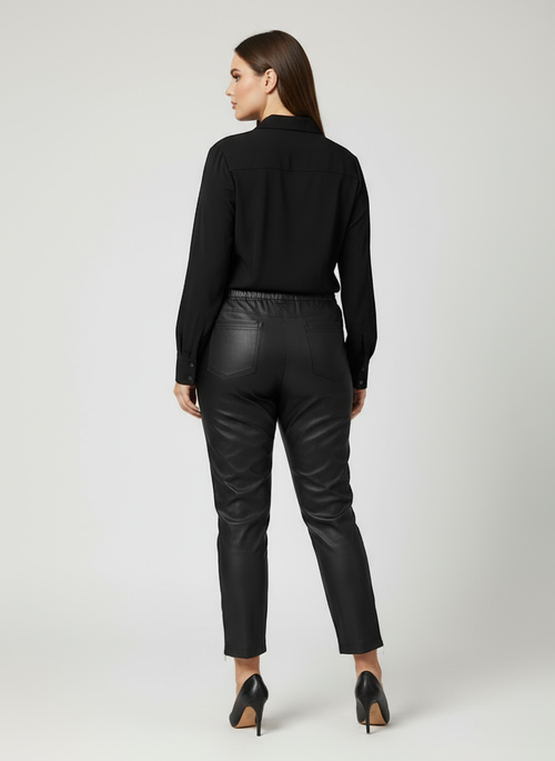 ECO ODOS KELNĖS (Juodos) ZIPPER