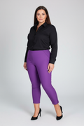 Zipper kelnės Violetinė